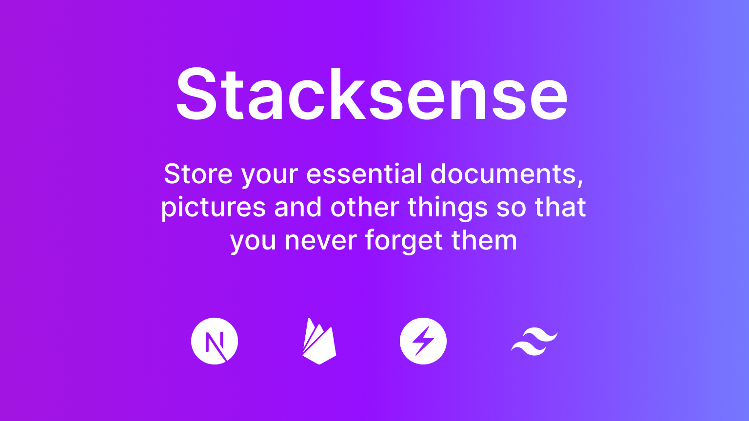 stacksense project thumbnail